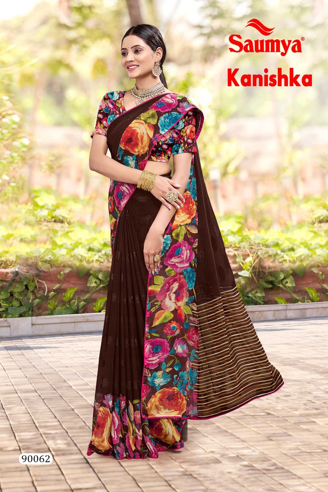 Kanishka By Saumya Luster Butta Designer Printed sarees Wholesale Shop In Surat